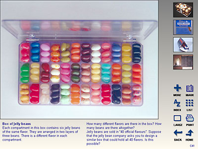 Mathematical World sample screens