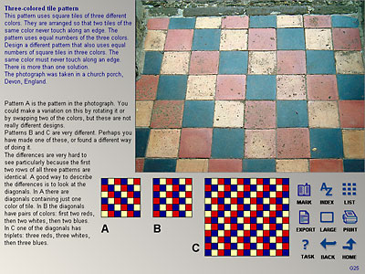 Mathematical World sample screens