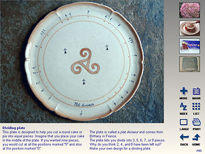 Mathematical World sample screens