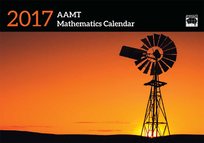 Cover of the AAMT Mathematics Calendar 2017