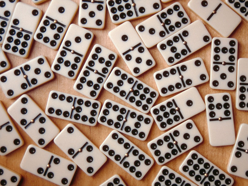 Dominoes with nine spots